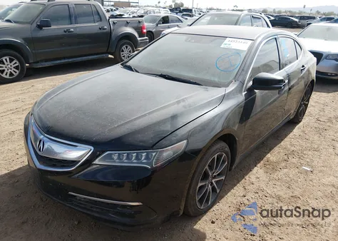 2016 Acura Tlx V6 Tech из США, поврежденный, VIN 19UUB3F53GA001990